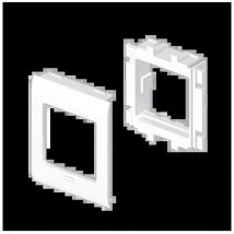 93608-2 Adaptateur pour 2 modules Mosaic couvercle 65mm - Unex