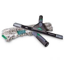 ErgoTec ninja Starter Set per la pulizia delle finestre 2 in 1 (incl. lavatrice + racla, per la pulizia professionale delle finestre/pulizia dei