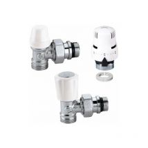 Kit de instalación de válvulas para radiadores 1/2"G Caleffi KITVAL1