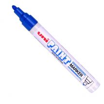 Uni-ball - Uni PX-20 Paint Marker Medium Bullet Tip 1.8-2.2mm Blue (Pack 12)