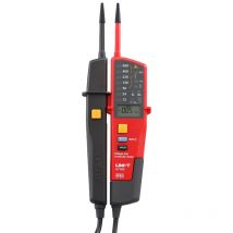 Detector de voltaje ac/dc sin contacto - Display led - Modo de alto y bajo voltaje hasta 600 v - Aviso audible y led visible - Apagado automático