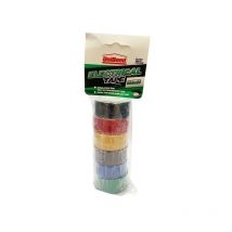 Unibond - 2675477 Electrical Tape (6 Colour Pack) 19mm x 3.5m UNI1415390
