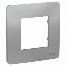 Cadre 1 élément aluminium New Unica Studio schneider NU200230
