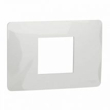 Cadre italien 2 modules polaire Nouveau Unica Studio Schneider NU210218