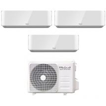 Unical - trial split inverter air conditioner air cristal 10+10+10 with kmx4 28he r-32 wi-fi optional 10000+10000