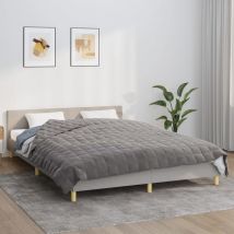 Furniture Limited - Coperta Ponderata Grigia 220x230 cm 11 kg - Grijs
