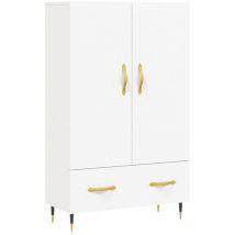 VidaXL Credenza Bianca 69,5x31x115 cm in Legno Multistrato