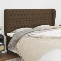 Furniture Limited - Testiera ad Orecchio Marrone Scuro