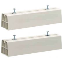 Arnocanali - Par de soportes para aire acondicionado de base con pies carga 140kg