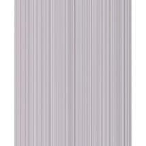 Edem - Unicolour-wallpaper wall 598-20 blown vinyl wallpaper textured with stripes and metallic highlights grey light-grey silver 5.33 m2 (57 ft2)