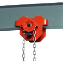 Unicraft - 6171805 carro manual con cadena para polipasto rfw 5 - 5T