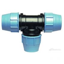 Raccordi in pp a compressione diametro 32 attacco 1' polietilene tubi articolo: t 90° - Unidelta