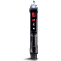 Uniks - R10 Testeur de phase détecteur de tension sans contact avec affichage et lampe de poche led dual-range 48V – 1000V