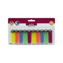 Reibradfeuerzeuge 10er Blister Reibradfeuerzeuge - Unilite