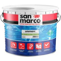 San Marco - Unimarc smalto murale semilucido superlavabile bianco lt 10 all'acqua