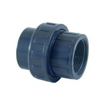 Union 3 pièces à coller femelle x taraudée 10 bar - Modèle: 63 2''