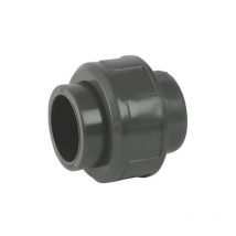 Union 3 pièces Femelle / femelle en pvc avec O-ring en epdm à coller 32mm