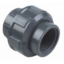 Union 3 pièces polypropylène taraudée 20 x 27
