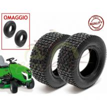 Union EGA06TXU 2 Pneumatici + 2 CAMERE d'Aria 13 X 5.00-6 Rinforzato per TRATTORINO Tosaerba GOMME COPERTONI Giardinaggio Garden Union