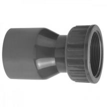 Union en deux pièces ø 50 x 1 pouce 1/2, Raccord Plomberie pvc Jardiboutique