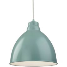 Firstlight Union - 1 Light Dome Ceiling Pendant Pale Blue, E27