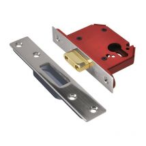 Union - Strongbolt 21Eu Eus-Ss-3.0 Euro Deadlock Stainless Steel 81Mm 3In