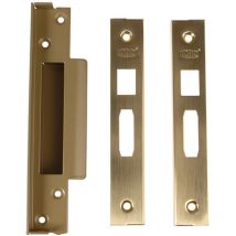 Union - J2200REB-0.5-PL StrongBOLT 2200 Mortice Sashlock Rebate Kit 13mm Polished Brass Box UNNJ2200R05P