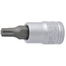 Unior 607905 - Llave De Vaso 1/4'' Con Punta Torx Tx 15 Serie 187/2ph 187/2tx