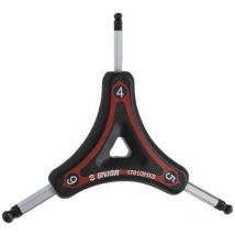 Tool's clé hexagonale en y 4 x 5 x 6 rouge - Unior