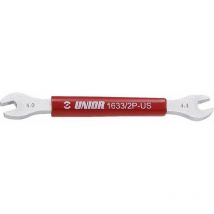 Unior - double sided spoke wrench: red 3 - 3 x 3 - 45MM - ZFUN624950