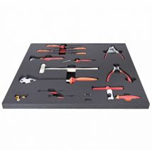 Unior - set of tools in tray 3 for 2600B: red - ZFUN628618