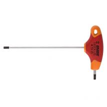 Unior - tx profile screwdriver with t-handle: red T15 - ZFUN625122