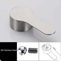 Unique Poignée Remplacement Poignée de Robinet avec Vis Froide Chaude Poignées de Robinets pour Robinet de Cuisine Salle de Bain/Convient pour noyau