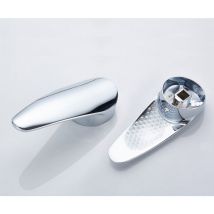 Unique Poignée Remplacement Poignée de Robinet avec Vis Froide Chaude Poignées de Robinets pour Robinet de Cuisine Salle de Bain/Convient pour noyau