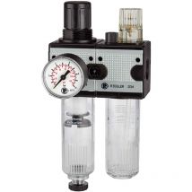 Riegler&co.kg - Unité de maintenance multifix filetage g 1/4 po. semi-automatique bg i 2 pcs 1100 l/min largeur 92,8 mm