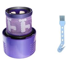 Filtre lavable pour aspirateur Dyson V10 – Compatible avec modèles Absolute, Animal, Total Clean – MERKMAK