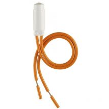 Unite de signalisation led 250v 0,35w couleur ambre 00936.250.a