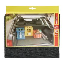 Unitec - Alfombrilla de maletero pvc gris recortable a medida, antideslizante L60xL100cm