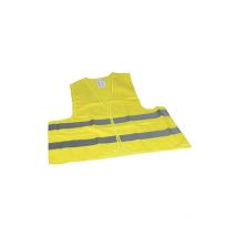 Unitec gilet de sécurité polyester din en 471 jaune 73754