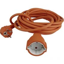 Verlängerungskabel Innen 5 Meter H05VV-F3G1,5, orange Verlängerungskabel - Unitec
