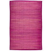 United - Tapis en jonc de mer fuchsia 70x110