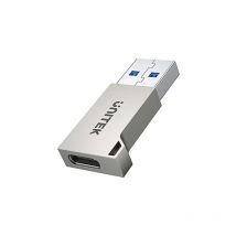 Unitek - A1034NI cambiador de género para cable Plata