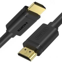 Basic Y-C138M - HDMI-Kabel (2 m, HDMI-Lizenz, Full hd, 2K, 4K, 3D und andere, Ethernet, ideal für PlayStation, Xbox, tv, pc), schwarz - Unitek