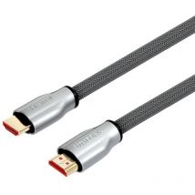 Unitek - Y-C136RGY cable hdmi 1 m hdmi tipo a (Estándar) Plata, Zinc