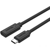 Przedłużacz usb-c 10Gbps 4K, pd 100W 0,5 m - Unitek