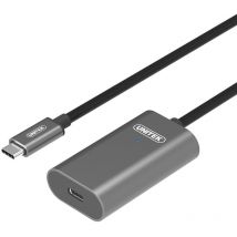 Unitek - International U305A - 5 m - usb c - usb c - usb 3.2 Gen 1 (3.1 Gen 1) - 5000 Mbit/s - Gris