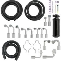 Maxpeedingrods - Universal 134a Air Conditioning Extended Length a/c Hose Kit w/ Fittings Neuf