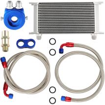 Universal 19 fila AN-10AN Kit De Enfriador Aceite De Motor Universal De 19 Filas