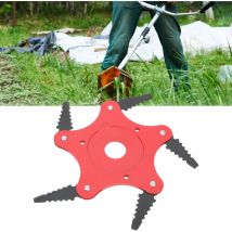 Rosvola - Jeffergarden Universal 5 Dents Tondeuse Lame Tête De Remplacement Jardin Scie Chane Tondeuse Gazon Accessoires
