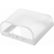 Aougo - Universal 86 Type Prise Murale Boîtier étanche Panneau de Plaque de Protection pour Interrupteur